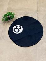 Stüssy 8ball Rug Black/White - One Size, 50 tot 100 cm, Streetwear, Rond, Nieuw