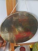Koperen gong, Antiek en Kunst, Ophalen, Koper