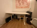 Ikea Skarsta Bureau - In hoogte verstelbaar!, Ophalen, In hoogte verstelbaar, Gebruikt, Stabureau