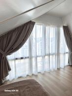 Gordijnen voor schuine raam, Crème, 200 cm of meer, C, Nieuw