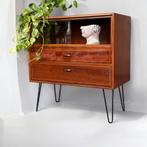 Vintage ladekast | mid century ladekast | wandkast, Huis en Inrichting, Kasten | Ladekasten, Ophalen, 1 of 2 laden, Vintage, Niet bekend