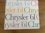 Chrysler 1961 autofolder brochure New Port Windsor, Ophalen of Verzenden, Gelezen, Overige merken