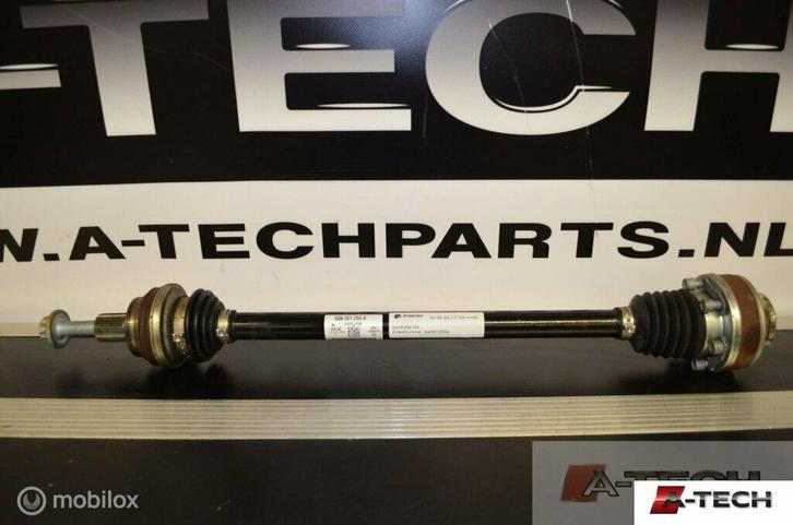 Aandrijfas rechtsachter Audi A3 8V S3 12-'17 5q0501204a, Auto-onderdelen, Remmen en Aandrijving, Audi, Gebruikt, Ophalen of Verzenden