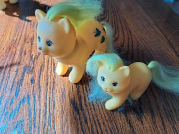 269.  Vintage Poesjes - Moeder en Kind Set beschikbaar voor biedingen