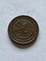 Halve cent wilhelmina 1891, Postzegels en Munten, Koningin Wilhelmina, Overige waardes, Ophalen of Verzenden