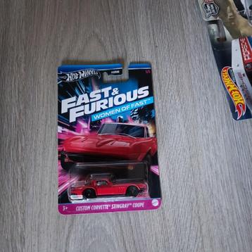 Hot wheels Women of Fast & furious Custom Stingray Coupe beschikbaar voor biedingen