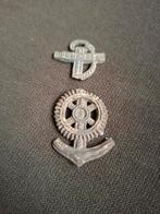 Ww2 wo2 Duitse bodemvondst kriegsmarine embleem, Ophalen of Verzenden, Marine, Duitsland, Embleem of Badge