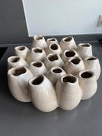 Aardewerk Raku Tulpenvaas groot in topstaat, Ophalen, Overige kleuren, Aardewerk of Porselein, Zo goed als nieuw