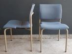 Nog 4 x Kusch en Co Vintage stoelen vergaderstoelen, Huis en Inrichting, Stoelen, Ophalen of Verzenden, Zo goed als nieuw, Blauw