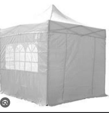 Partytent paviljoen tent 2,5 x 2,5 mt wit beschikbaar voor biedingen