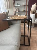 Ikea Vittsjo laptoptafel/bijzettafel met glazen blad, Minder dan 55 cm, Vierkant, Ophalen, 45 tot 60 cm