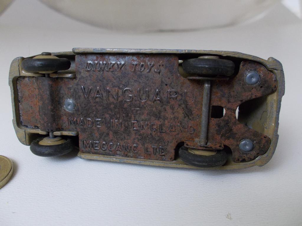 1954 Dinky Toys 153 VANGUARD I.g.st. (-A-), Ophalen of Verzenden, Gebruikt, Auto, Dinky Toys