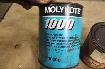 Molykote pasta, RTD metal cutting, Thread, Kolmat , Loctite beschikbaar voor biedingen