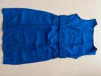 Lien en Giel kobaltblauwe linnen zomerjurk met gesp maat XL, Blauw, Maat 46/48 (XL) of groter, Ophalen of Verzenden, Zo goed als nieuw