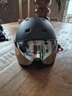 Skihelm met vizier mt 54 -58 Carbonlook, Overige merken, Overige typen, Ophalen of Verzenden, Zo goed als nieuw