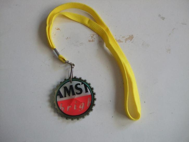 Amstel medaille ??? (nr.1) Amstel Bright, Verzamelen, Biermerken, Nieuw, Overige typen, Amstel, Ophalen of Verzenden