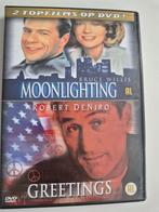 DVD: Moonlighting / Greetings - 2 Topfilms!, Alle leeftijden, Ophalen of Verzenden, Zo goed als nieuw, Boxset