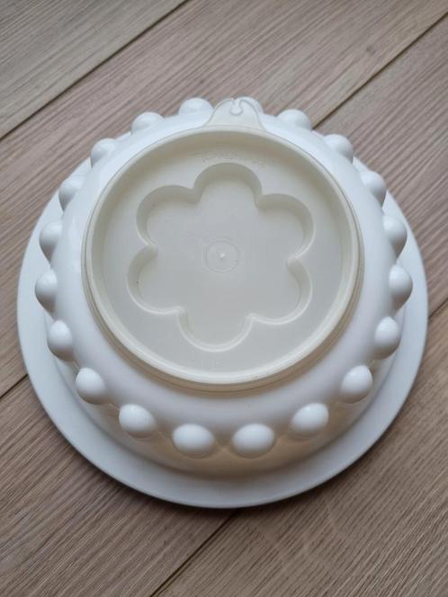 Tupperware Puddingvorm, Huis en Inrichting, Keuken | Tupperware, Gebruikt, Bak of Kom, Wit, Ophalen of Verzenden