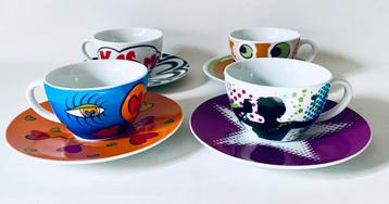 Ritzenhoff cappuccino- Amore Mio set van 4 *design* beschikbaar voor biedingen