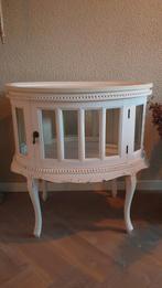 Brocante Vitrinekastje/theemeubel, Ophalen