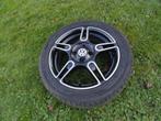 Volkswagen Up alu velgen met zomerbanden 16 inch, Auto-onderdelen, Banden en Velgen, Gebruikt, 16 inch, Banden en Velgen, Ophalen of Verzenden