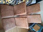 TE KOOP!!! EETKAMER STOELEN, Ophalen, Zo goed als nieuw, Overige kleuren, Metaal