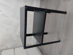 Ikea Knarrevik nachtkastje zwart, Huis en Inrichting, Tafels | Sidetables, Ophalen, 50 tot 100 cm, Rond, Zo goed als nieuw