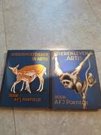 2 Verkade plaatjesalbums over dierentuin Artis., Ophalen of Verzenden, Gelezen