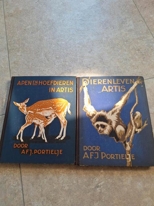 2 Verkade plaatjesalbums over dierentuin Artis., Boeken, Prentenboeken en Plaatjesalbums, Gelezen, Ophalen of Verzenden