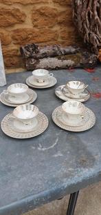 Set(5) petit dejeuner  bavaria bloemdecor nette staat, Antiek en Kunst, Antiek | Servies los, Ophalen of Verzenden
