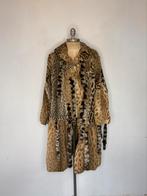 Vintage Ocelot bontjas, Ophalen of Verzenden, Zo goed als nieuw, Maat 46/48 (XL) of groter, Bruin