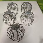 Bladvanger boldraadrooster voor op regenpijp goot set van 5, Ophalen, Overige materialen, Gebruikt, Overige typen