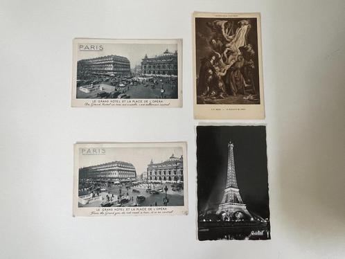 C963 Ansichtkaarten Frankrijk Parijs Grand Hotel Eifeltoren, Verzamelen, Ansichtkaarten | Buitenland, Ongelopen, Frankrijk, 1960 tot 1980