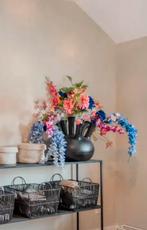 Richmond Toetervaas Tulpenvaas Zwart 38cm, Ophalen, Zwart, Aardewerk of Porselein, Nieuw