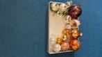Oude kerstballen  uit de jaren 50, Diversen, Kerst, Ophalen of Verzenden, Gebruikt