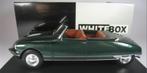 CITROEN DS 19 CABRIO 1963 GROEN 1:24 Whitebox ref. WB124180, Hobby en Vrije tijd, Modelauto's | 1:24, Verzenden, Nieuw, Auto, Overige merken