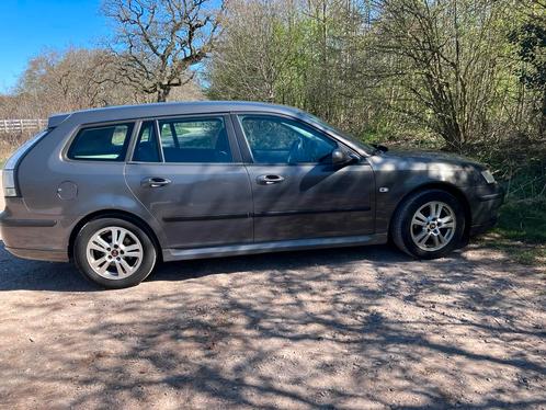 Saab 9-3 1.8 I Estate 2006 Grijs, Auto's, Saab, Particulier, Saab 9-3, ABS, Airbags, Airconditioning, Centrale vergrendeling, Climate control