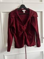 Rood gebreide top • 48/50 • Bonprix, Kleding | Dames, Grote Maten, Ophalen of Verzenden, Nieuw, Rood, Shirt of Top