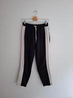 Zwarte jogger met witte bies 10 Days maat 00 (XS), Zwart, Ophalen of Verzenden, Maat 34 (XS) of kleiner, Gedragen