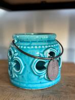 Riverdale Turquoise Accessoires Set, Ophalen, Gebruikt, Blauw, Aardewerk of Porselein