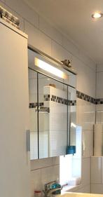 Spiegelkast met verlichting, Ophalen, 50 tot 100 cm, Minder dan 25 cm, Minder dan 100 cm