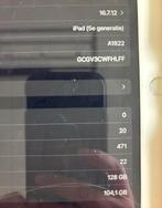 iPad 5e Gen 128GB WiFi - Beschadigd Scherm, Computers en Software, Apple iPads, 9 inch, Gebruikt, Apple iPad, Ophalen of Verzenden