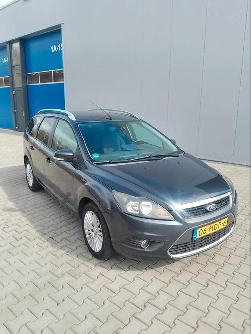Ford Focus 1.6 16V TITANIUM WAGON AIRCO 100PK 2008 Grijs, Auto's, Ford, Bedrijf, Focus, ABS, Airbags, Airconditioning, Alarm, Boordcomputer