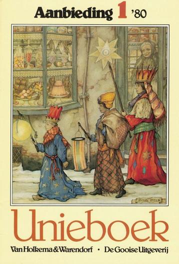 Voorjaarscatalogus 1980 Unieboek. Omslag: Anton Pieck. beschikbaar voor biedingen