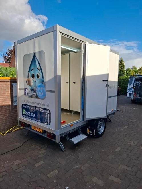 Douche/Toilet wagen € 95,- per week, Hobby en Vrije tijd, Feestartikelen | Verhuur, Zo goed als nieuw, Verzenden