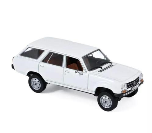 Peugeot 504 Break Dangel 1980 Wit 1/43 NOREV ref: 475443, Hobby en Vrije tijd, Modelauto's | 1:43, Nieuw, Auto, Norev, Verzenden