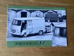 Peugeot J7 Brochure -1972, Ophalen of Verzenden