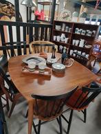 Mooie vintage teak  Eettafel, Huis en Inrichting, Tafels | Eettafels, Vintage, teak, eettafel, uitschuifbare tafel, Gebruikt, Teakhout