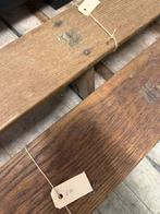 Oid houten bankjes landelijk, Ophalen, Bruin, Zo goed als nieuw, Eén