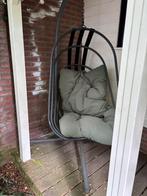 Relax hangstoel egg metaal, Ophalen, Gebruikt, Metaal, Inklapbaar